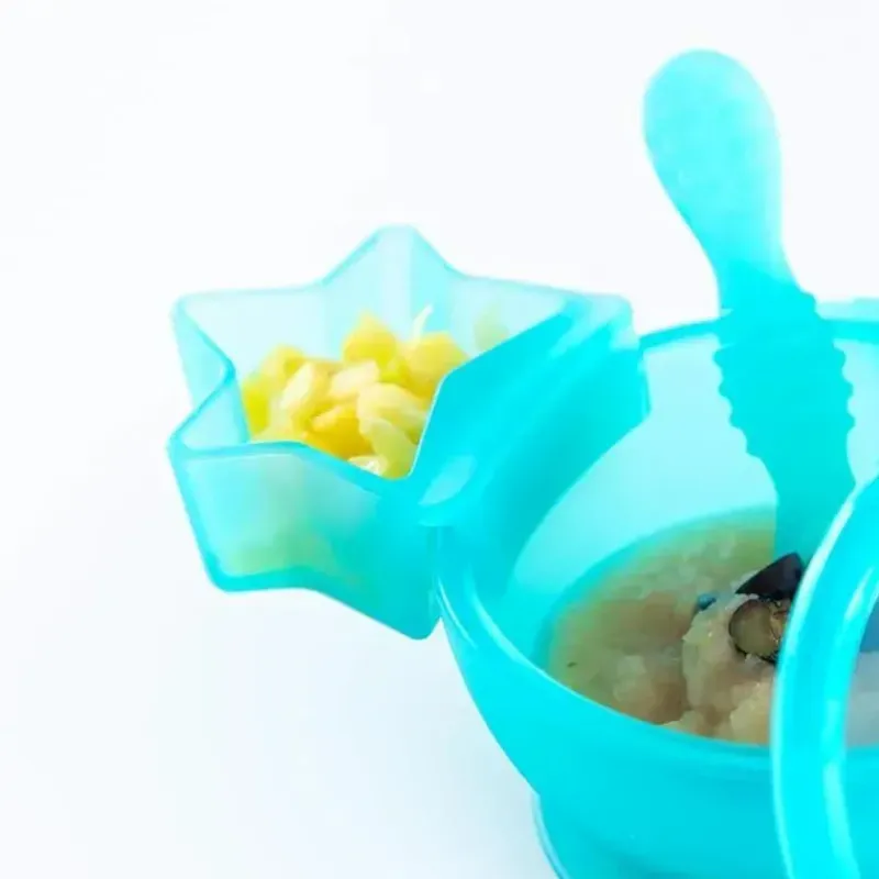 bumkins__dippers_de_silic_SKU7DxpqK4P_1.webp Bumkins - Dippers de silicone para bebês, anexados a tigelas, pratos e pratos, 2 unidades, Aqua Jelly Outlet