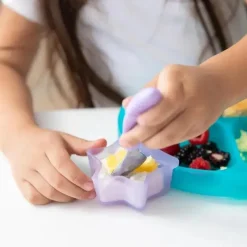 Bumkins - Dippers de silicone para bebês, para tigelas, pratos e pratos, pacote com 2, geléia magenta Sale