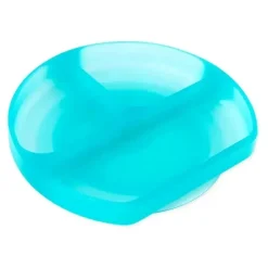 Bumkins - placa de sucção para crianças e bebês, prato de silicone dividido, geléia azul Outlet