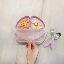 Bumkins - Placas de sucção para bebês e crianças, lavanda Discount