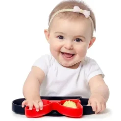 Bumkins - Prato com alça de silicone Minnie Mouse Outlet
