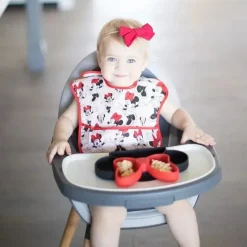 Bumkins - Prato com alça de silicone Minnie Mouse Outlet