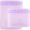Bumkins - Saco reutilizável plano de silicone 2 unidades, lavanda Sale