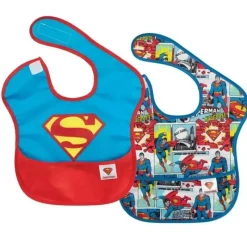 Bumkins DC comics Superbib 2 Pack, ícone do Superman Discount