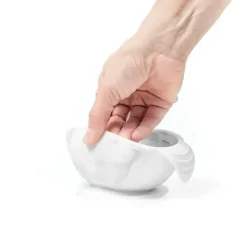 Bumkins silicone primeiro conjunto de alimentação com tampa e colher, mármore Clearance
