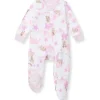 Burt's Bees Baby Burts Bees - Baby Girl Stardust Bunnies Sleep & Play, Crocus Hot
