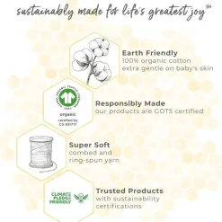Burt's Bees Baby Burt's Bees - Baby Hooded Towels, Absorbent Knit Terry, Hummus Online