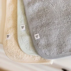 Burt's Bees Baby Burt's Bees - Baby Infant Washcloths, 100% Organic Cotton, Knit Terry, 3Pk, Quarry Best