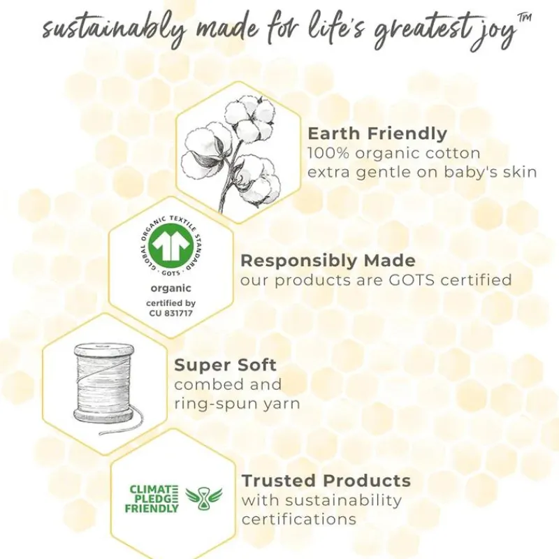 burts_bees__baby_infant_w_SKUbmldbQAi_2.webp Burt's Bees Baby Burt's Bees - Baby Infant Washcloths, 100% Organic Cotton, Knit Terry, 3Pk, Oat Sale