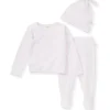 Burt's Bees Baby Burts Bees - Baby Raised Terry Bee Take Me Home Set, Sweet Lavender New