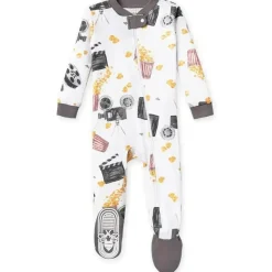 Burt's Bees Baby Burts Bees - Bebê Menino Dorminhoco de Noite de Cinema, Nuvem Hot