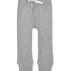Burt's Bees Baby Burts Bees – Calça jogger de malha para bebê, cinza urze Fashion