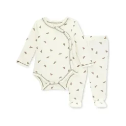 Burt's Bees Baby Burts Bees – Conjunto de body e calça Golden Bee Outlet