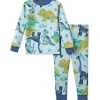 Burt's Bees Baby Burts Bees – Conjunto de camiseta e calça Mega Dino Friends New