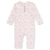 Burt's Bees Baby Burts Bees – Macacão Ditsy Petal com nervuras, Dawn Sale