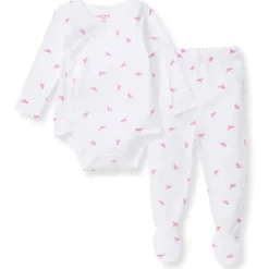 Burt's Bees Baby Burts Bees - Micro Golden Bee Bodysuit Set, Crocus Hot