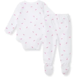 Burt's Bees Baby Burts Bees - Micro Golden Bee Bodysuit Set, Crocus Hot