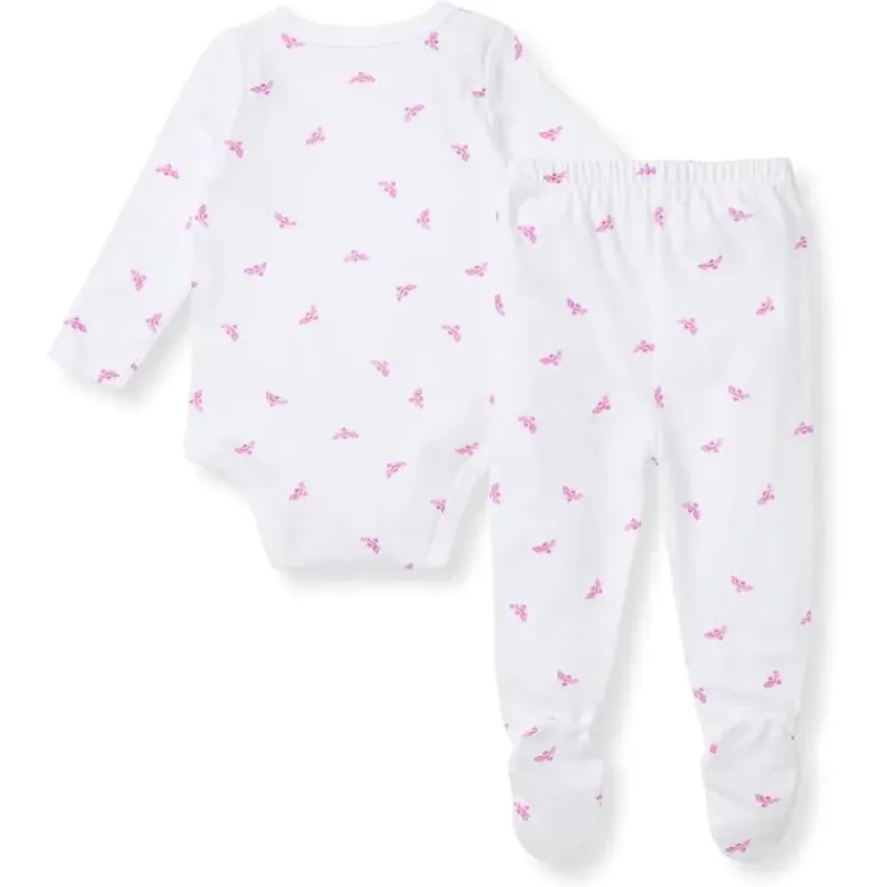 burts_bees__micro_golden__SKUZWvflFsC_1.webp Burt's Bees Baby Burts Bees - Micro Golden Bee Bodysuit Set, Crocus Hot