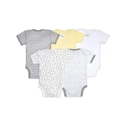 Burt's Bees Baby Burt's Bees - 5Pk Baby Bodysuits manga curta, Sunshine Online