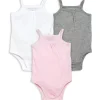 Burt's Bees Baby Burts Bees – 3Pk Baby Girl Camisola Clássica Bodysuit Online