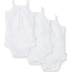 Burt's Bees Baby Burts Bees - 3Pk Baby Short Long Sleeve One Piece Bodysuits, Cloud Fashion