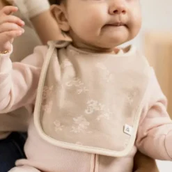Burt's Bees Baby Burts Bees - Set Of 5 Whimsical Floral Lap Shoulder Bibs, Ranunculus Sale