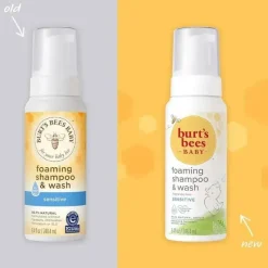 Burt's Bees Baby Burt's Bees - Shampoo e sabonete espumante para bebês, sensível, 8,4 Fl Oz Outlet