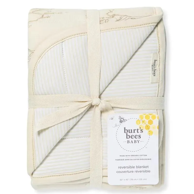 burts_bees__swaying_branc_SKUP1TidLsB_2.webp Burt's Bees Baby Burts Bees - Swaying Branches Reversible Blanket, Oat Fashion