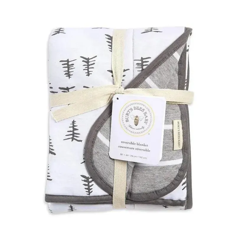 burts_bees_pine_forest_re_SKUaSiVEG6F_1.webp Burt's Bees Baby Burt's Bees Pine Forest Reversível Jersey Swaddle Cobertor Heather Cinza Cabide Best