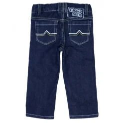 RuffleButts Calça jeans slim azul escuro Everyday Sale