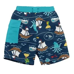 Iplay Calças de sol com proteção UV para bebês , pirata da marinha Fashion