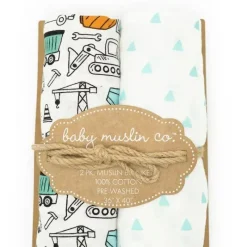 Forever Baby Caminhão de cobertores de musselina New