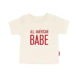 97 Design CO. Camiseta infantil 97 Design & Co - All American Babe, 4 de julho Outlet