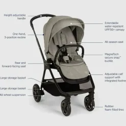 Nuna Carrinho de Bebê Triv Bmw Graphene Online