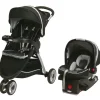 Graco Carrinho de passeio FastAction Fold Sport Click Connect Travel System - Gotham Clearance