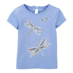 Carter's Carter's - Camiseta Baby Girl Dragonfly, Azul Outlet