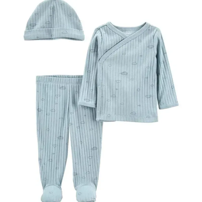 carters__conjunto_de_cala_SKUOIjnBdup_0.webp Carter's Carters - Conjunto de calça e top de encaixe lateral para bebê menino 3 unidades, azul Fashion