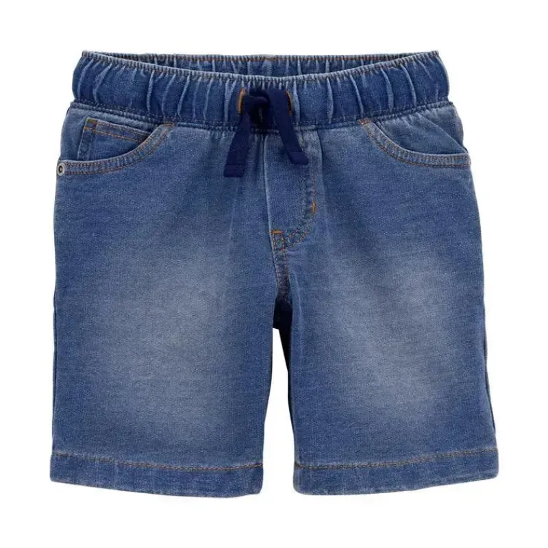 carters__shorts_terry_fra_SKUh4W1ooBN_0.webp Carter's Carter's - Shorts Terry Francês Chambray Baby Boy, Jeans Fashion