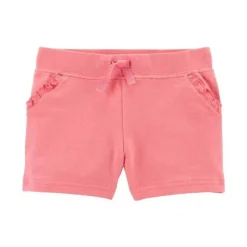 Carter's Carters - Shorts Terry Francês Rosa para Bebê Menina Discount