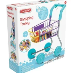 Casdon Toys Casdon - carrinho de compras, brinquedo colorido para crianças a partir de 3 anos Fashion