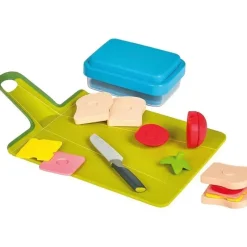 Casdon Toys Casdon - Conjunto de preparação de almoço de brinquedo Joseph Joseph GoEat para crianças a partir de 2 anos, com comida cortável Discount
