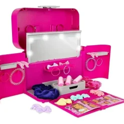Casdon Toys Casdon - Estojo de estilo definitivo com espelho LightUp, livro de estilo e acessórios de cabelo. Playset para crianças a partir de 3 anos Hot