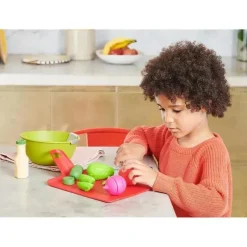 Casdon Toys Casdon - Joseph Joseph Chop2Pot, conjunto de cozinha super seguro para crianças com comida cortável, para crianças a partir de 2 anos New