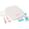 Casdon Toys Casdon - Kit de cuidados definitivos para bonecas com trocador almofadado arco-íris, fralda, escova, pente e recipientes - maiores de 3 anos Sale