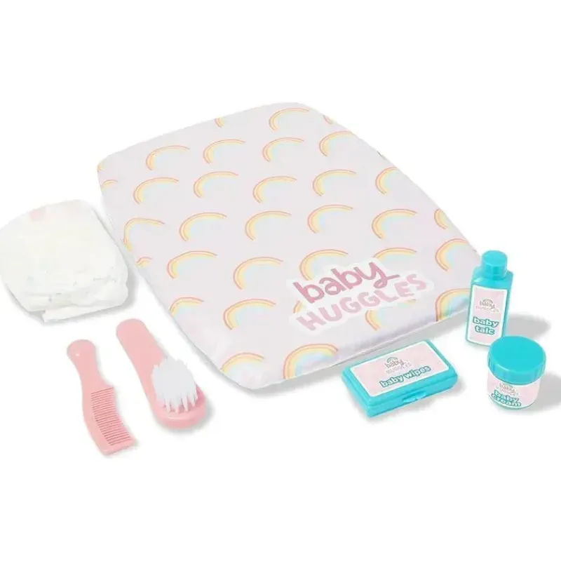 casdon__kit_de_cuidados_d_SKUjVjCcnAL_0.webp Casdon Toys Casdon - Kit de cuidados definitivos para bonecas com trocador almofadado arco-íris, fralda, escova, pente e recipientes - maiores de 3 anos Sale
