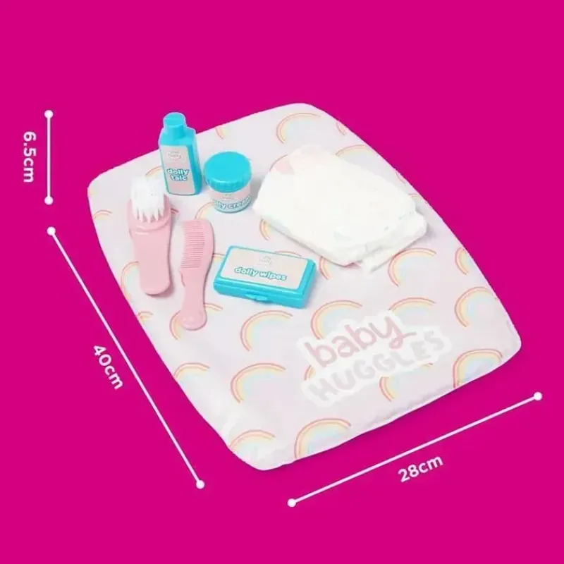 casdon__kit_de_cuidados_d_SKUjVjCcnAL_5.webp Casdon Toys Casdon - Kit de cuidados definitivos para bonecas com trocador almofadado arco-íris, fralda, escova, pente e recipientes - maiores de 3 anos Sale