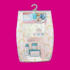 Casdon Toys Casdon - Kit de cuidados definitivos para bonecas com trocador almofadado arco-íris, fralda, escova, pente e recipientes - maiores de 3 anos Sale