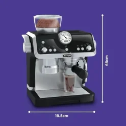 Casdon Toys Casdon - Máquina de café Barista DeLonghi Toys com sons e revelação mágica de café, para crianças a partir de 3 anos Fashion