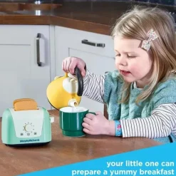 Casdon Toys Casdon - Torradeira e chaleira Morphy Richards, brinquedo interativo para crianças de 3 anos Clearance