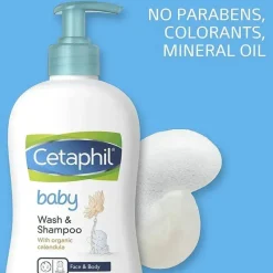 Cetaphil - Baby Wash & Shampoo 13,5 Oz Discount